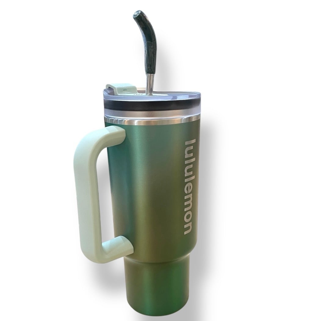 lululemon】ルルレモン 水筒 1.2l 大容量 スポーツボトル Green silver