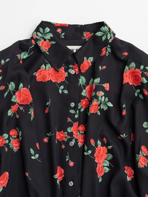 【26AW | WOMEN】PRANK PROJECT プランクプロジェクト / ワンピース / Asymmetrical Pleated Rose Dress  31262265602