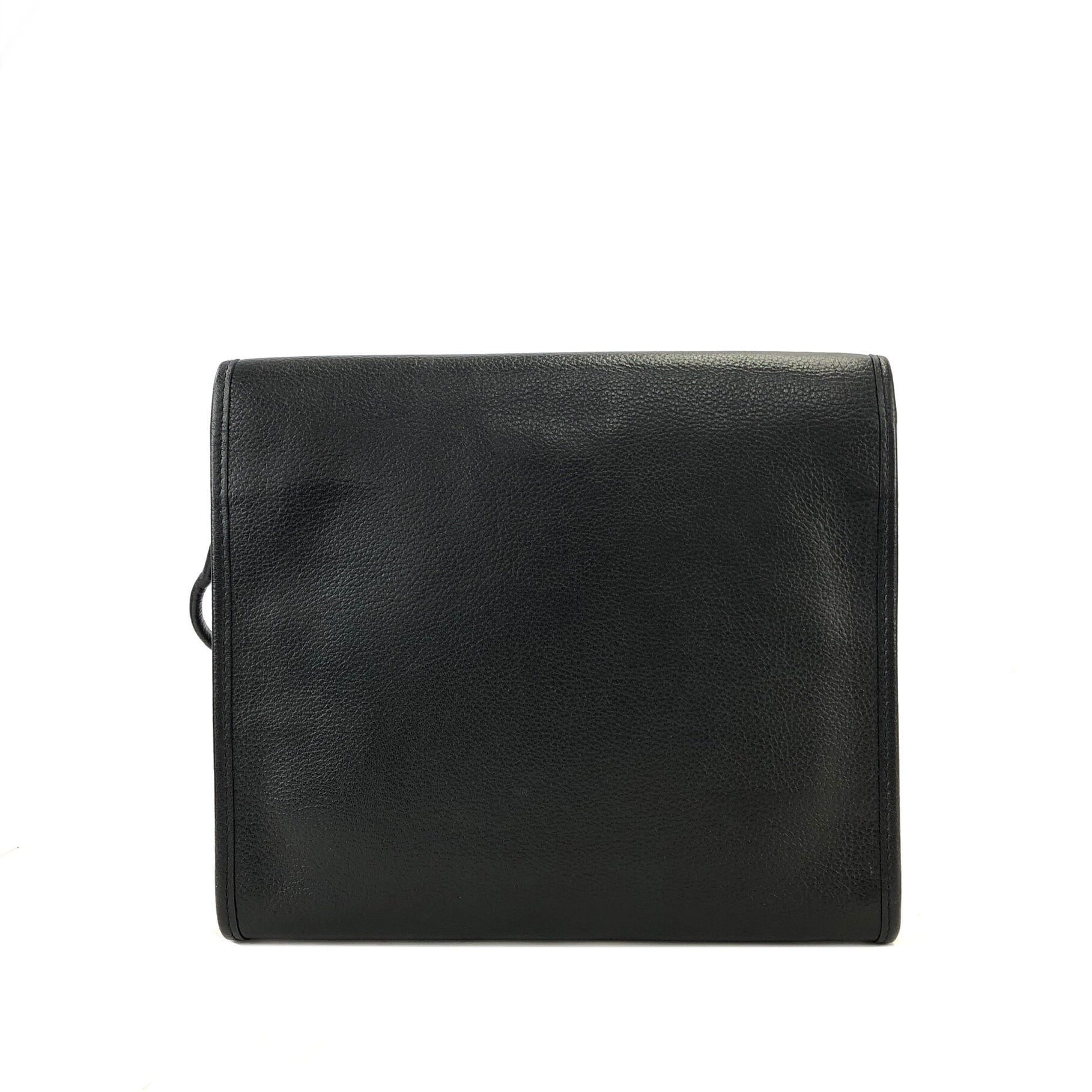 Yves Saint Laurent イヴ ・サンローラン カサンドラ 型押しレザー