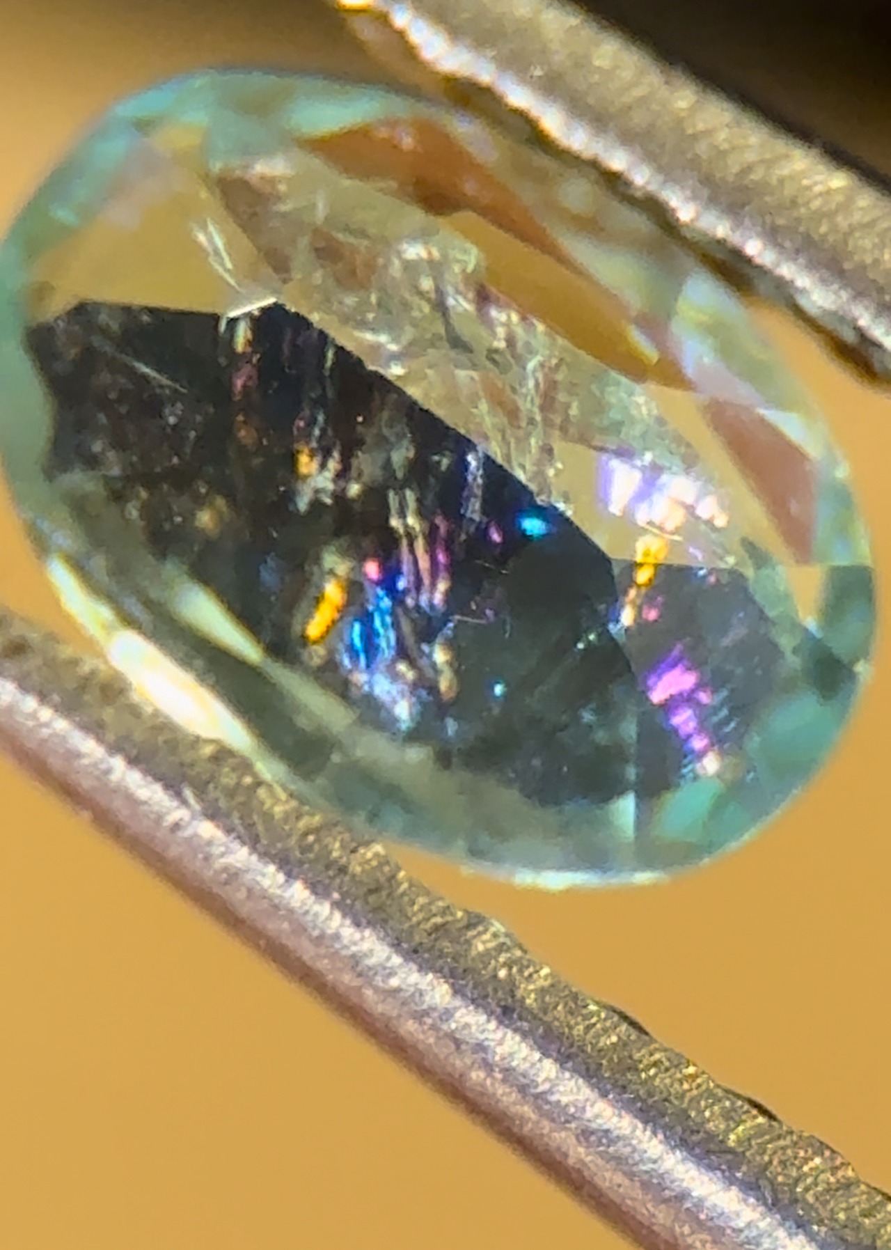 パライバトルマリン 0.62ct 虹がでました | パライバトルマリン by 