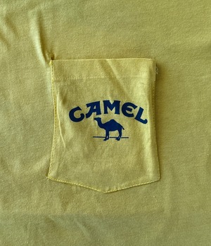 -CAMEL- Vintage 80s XL Print T-shirt made in USA