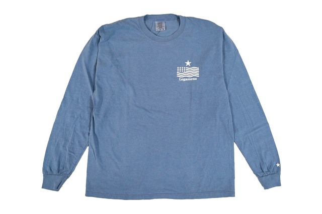 【"USA" vintage long sleeve】/ navy