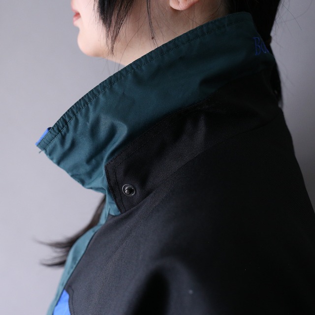 "Columbia" good coloring over silhouette mountain jacket