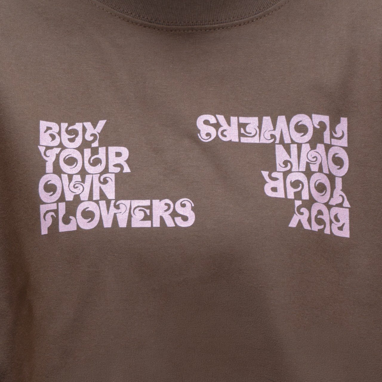 BYOF twin TEE [ダークブラウン]