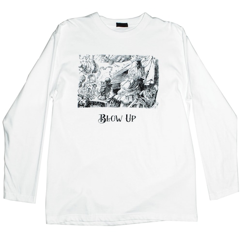 『Berni Vinyl』"BLOW UP" L/S Tee WH/M、XL