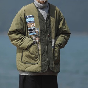 No collar jacket M12668
