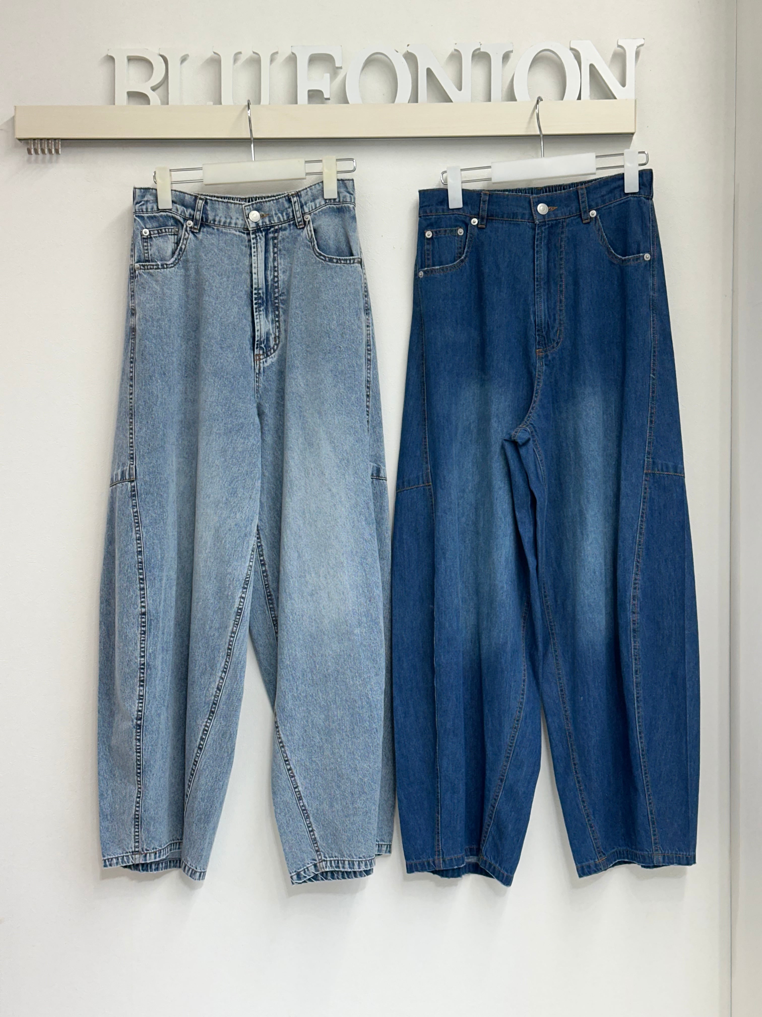 カーブデニムpants 80268125 dignitecollier | BlueOnion