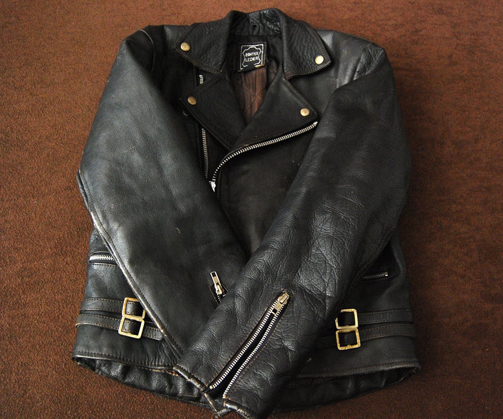 GOLDTOP ゴールドトップ ヴィンテージレザー UKライダース 36（70s  