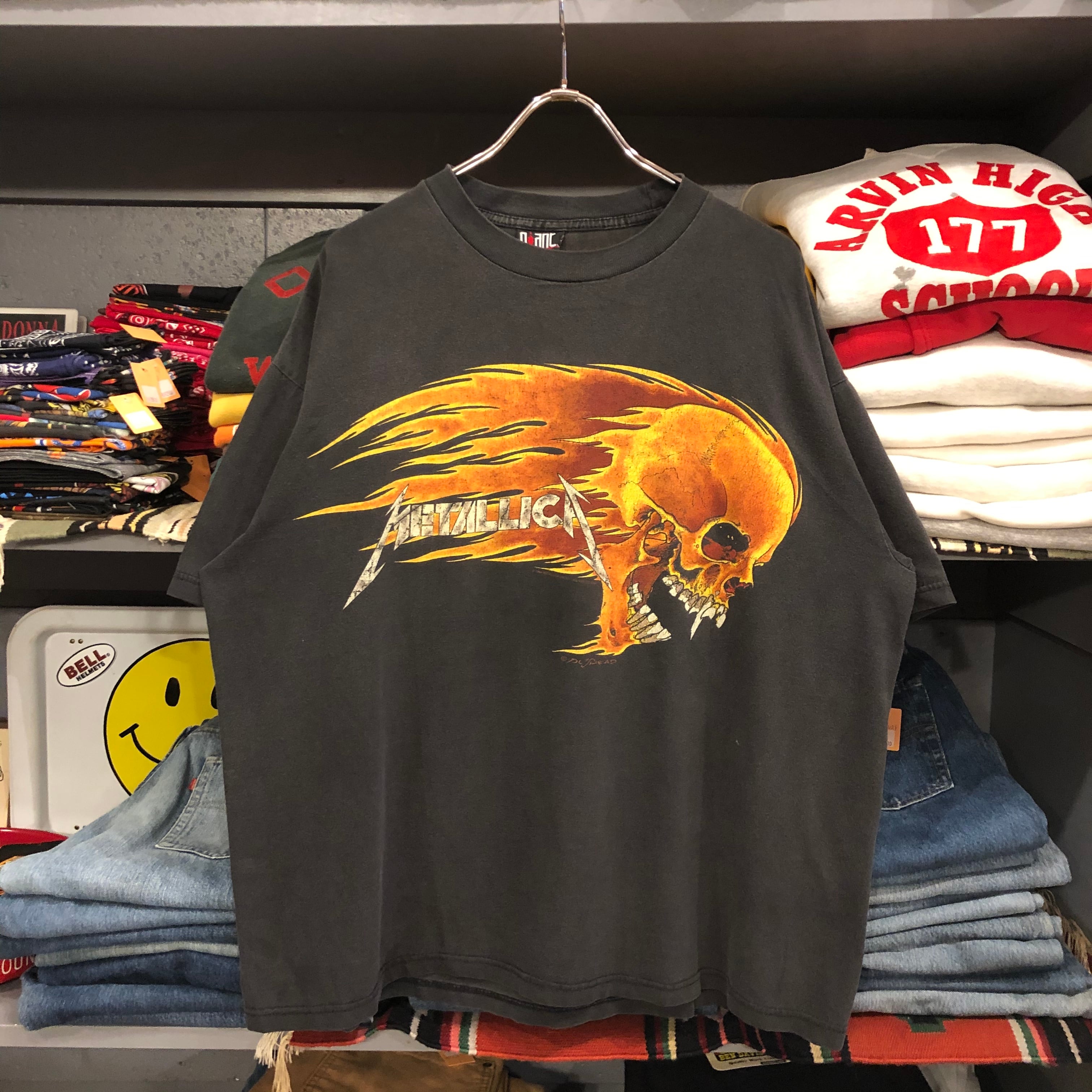 激レア】Metallica ツアー Tシャツ PUSHEAD画 90年代-