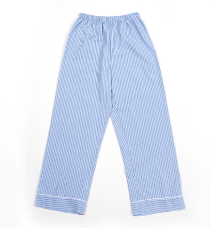 予約【noonoosoom】Stripe Pajamas Pants《Blue》