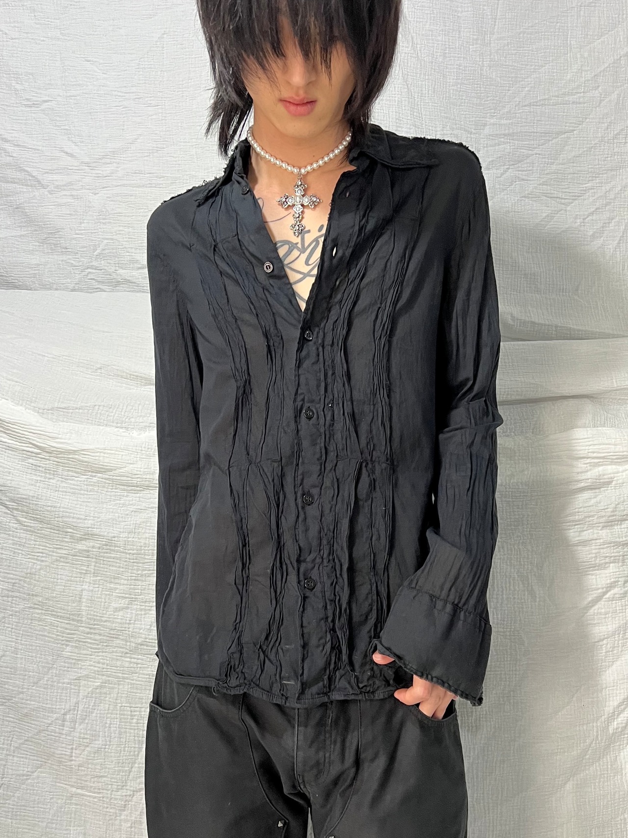 "J.LINDEBERG" Damaged Frills Shirts