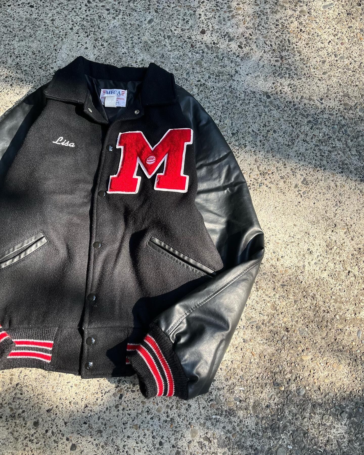 1990's MECA Sports Wear / Stadium Jacket （made in usa） TAPATAPP 2nd