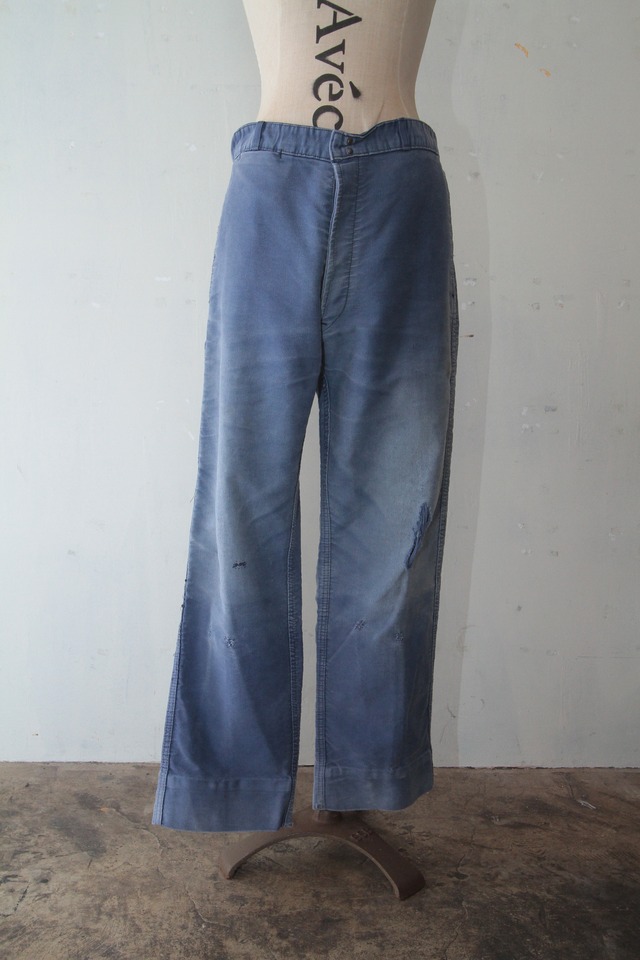 70-80s french moleskin pants