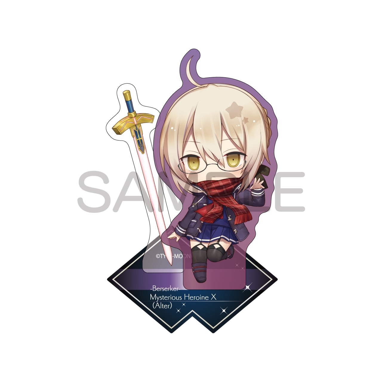 Fate/Grand Order きゃらとりあ アクリルスタンド バーサーカー/謎のヒロインX〔オルタ〕