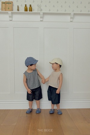 [THE BEIGE] St loom Sleeveless / [더베이지] st직기나시