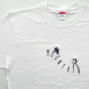 ◆T様オーダー品◆刺繍Tシャツ【mountain】T-148