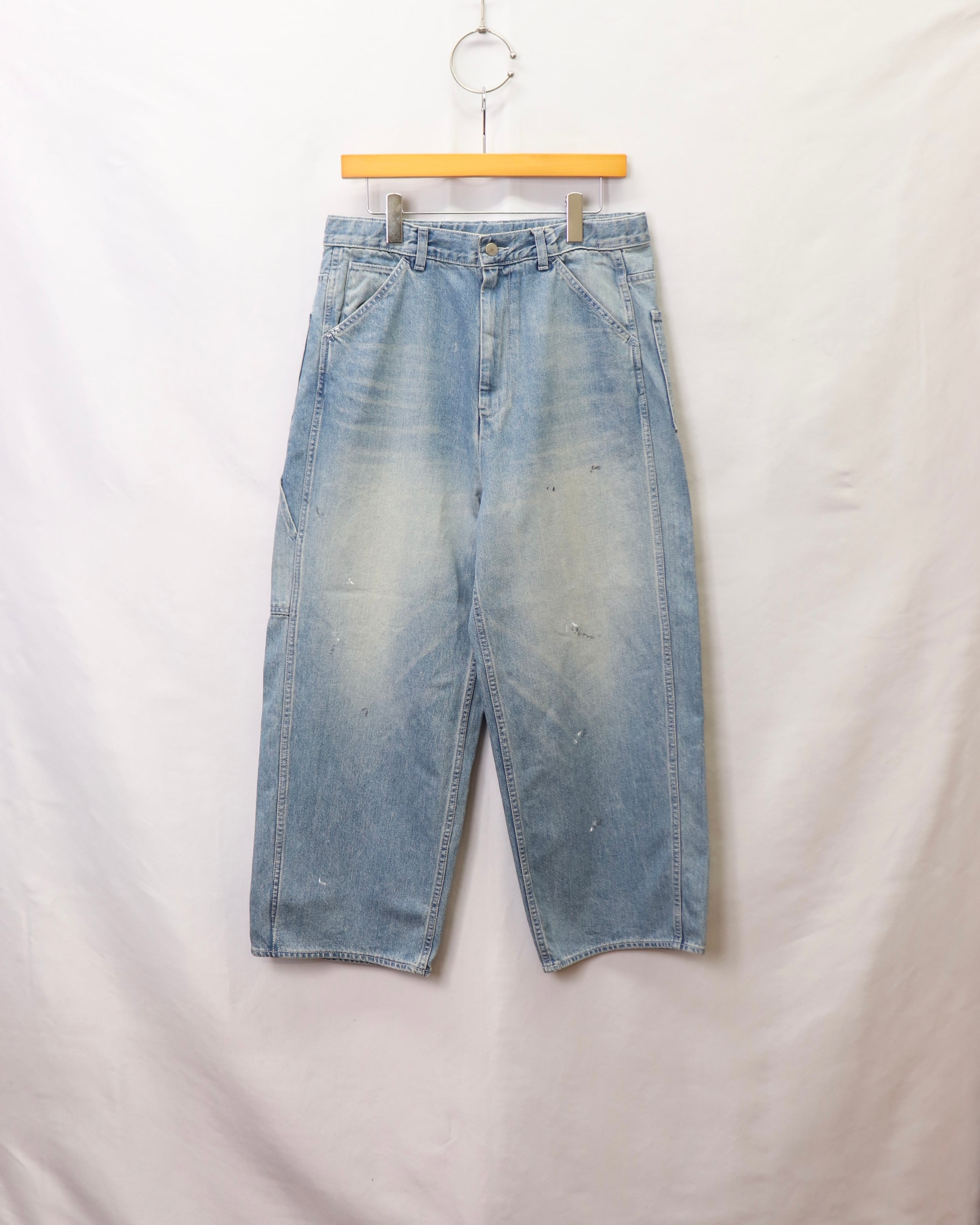 HARVESTY BIG PAINTER DENIM PANTS デニム 0 HARVESTY】BIG PAINTER DENIM PANTS / USED BLUE | ROGER'S North land
