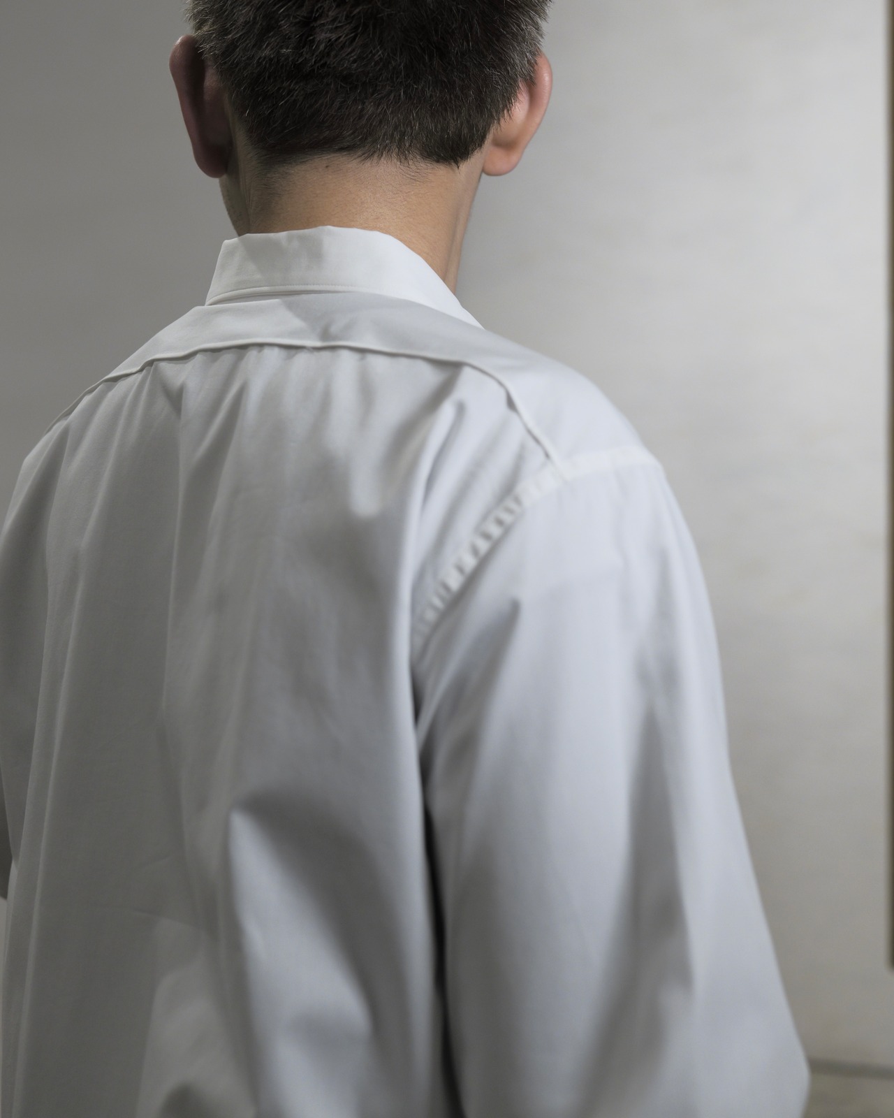 METHO メソ - Single yoke shirt シングルヨークシャツ / White ホワイト / l unisex ユニセックス