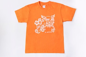 【太陽食堂】オリジナルTシャツ　シーサー