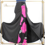 社交ダンス 衣装 スタンダード スカート レッスンウェア レディース オールシーズン 黒 ESPEN SALBERG DESIGN ブラック系 ピンク系 花柄 グレイ系 カジュアル スポーツ レディースファッション 舞台衣装 フラワー柄 ダンスウェア シンプル デザイン おしゃれ 伸縮性 薄手 軽量 ブラック ピンク 春 夏 秋 冬 スリット お尻カバー 多目的 ウエストゴム フリーサイズ 通気性 着心地良い