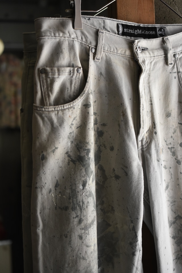 OK/90's "Levi's" silverTab straight loose denim pants