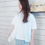 『People's』2759  ドライタッチ天竺イレヘムプルオーバー