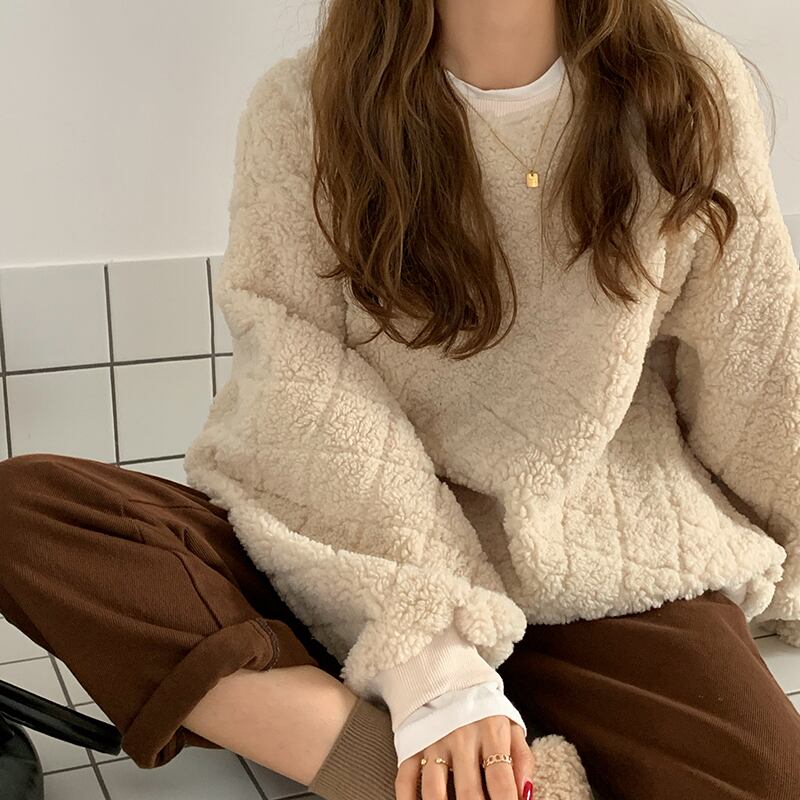 ウールセーター ルーズトップス コート オータム 秋物 ウィンター 冬物 クレセントシティ70916445796