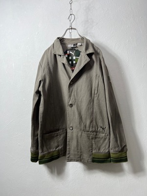 90’s “PUMA” cotton blend jacket