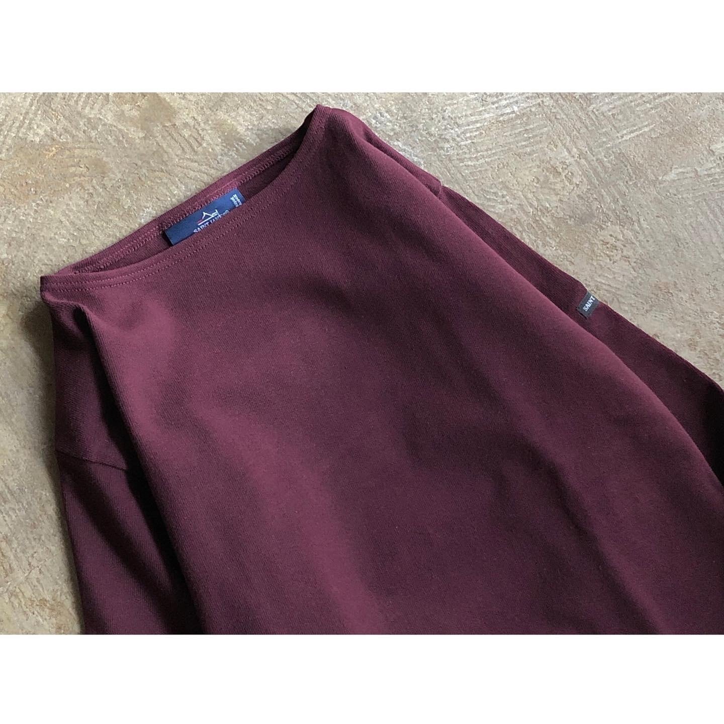 SAINT JAMES(セントジェームス) OUESSANT SOLID GRENAT FONC (ボルドー