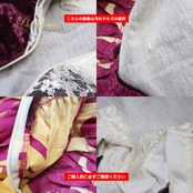 フラダンス 衣装 ALOHA STANDARDS アロハスタンダード ワンピース ドレス パープル系 ベロア レース フリル 花柄 紫 黄 白 かわいい ダンス衣装 日本製 ノースリーブ 袖なし ハワイアン アロハ おしゃれ イエロー系 ホワイト系