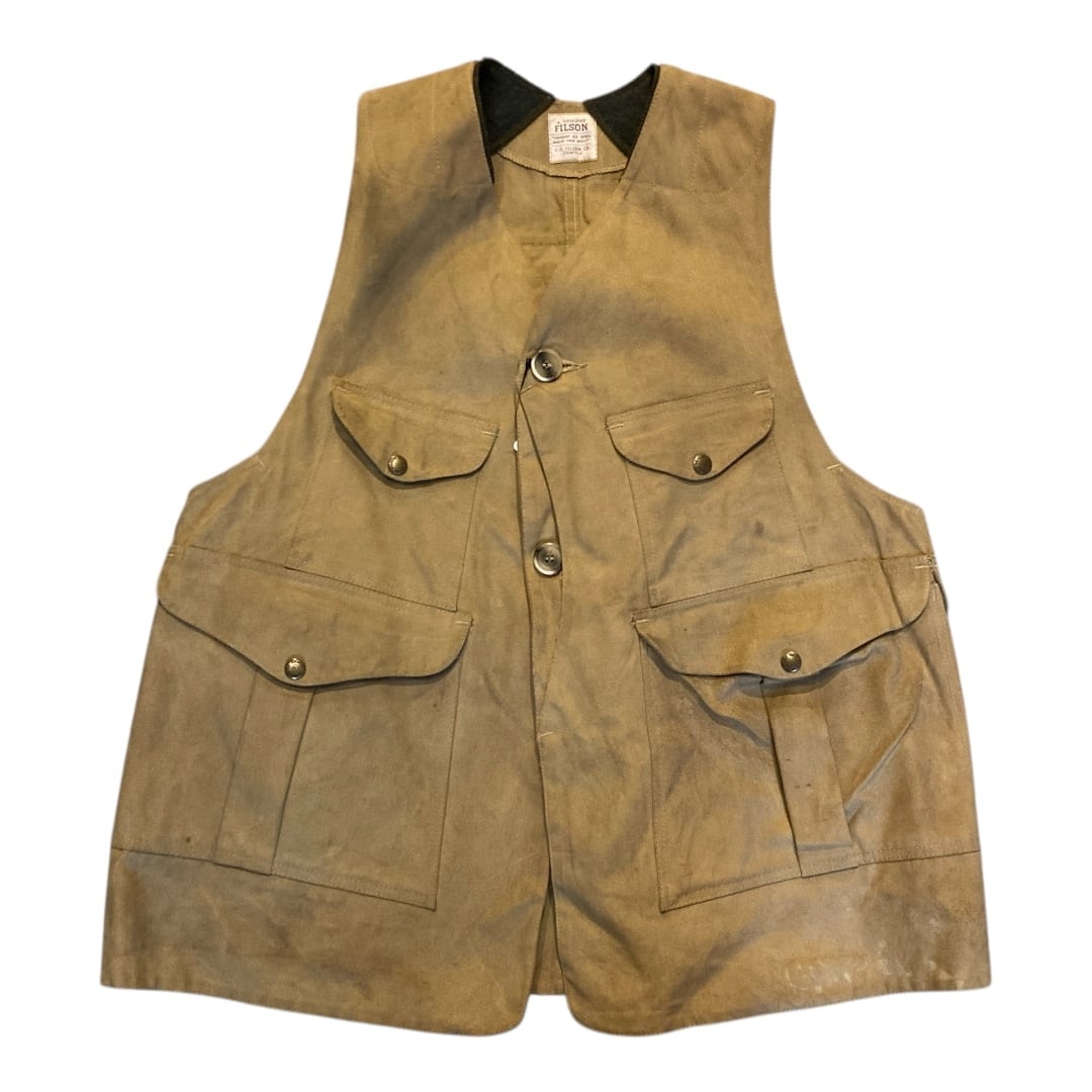 F362】carhartt duck vest sizeXL made in Mexico / カーハート ダック