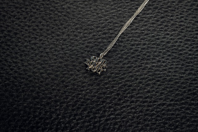 Vintage Tiffany & Co "GOD LOVES YOU" Silver Necklace