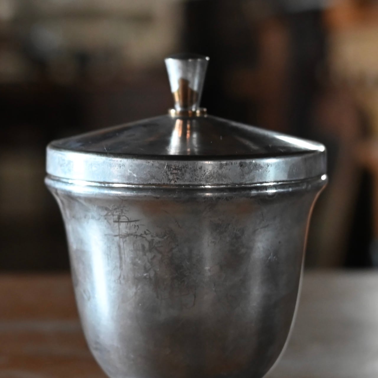 Canister / キャニスター〈 シルバー・小物入れ・収納・店舗什器・食器