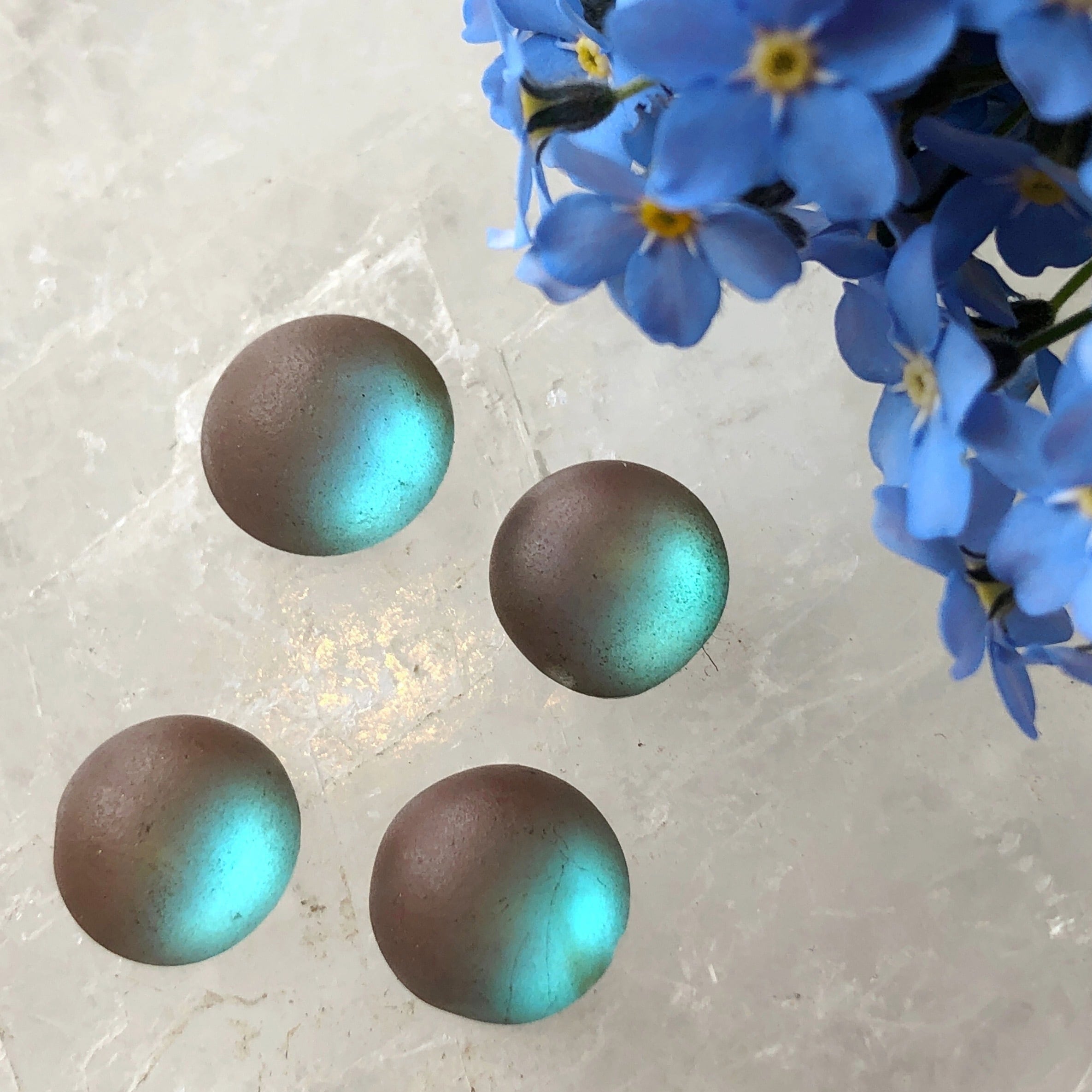 【２セット】ヴィンテージ　サフィレット　サフィリーン　ルース 2セット】ヴィンテージ サフィレット サフィリーン ルース