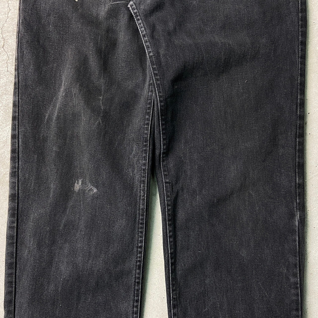 00年代 Lee リー ブラックデニムパンツ メンズW33相当 古着 00s 
