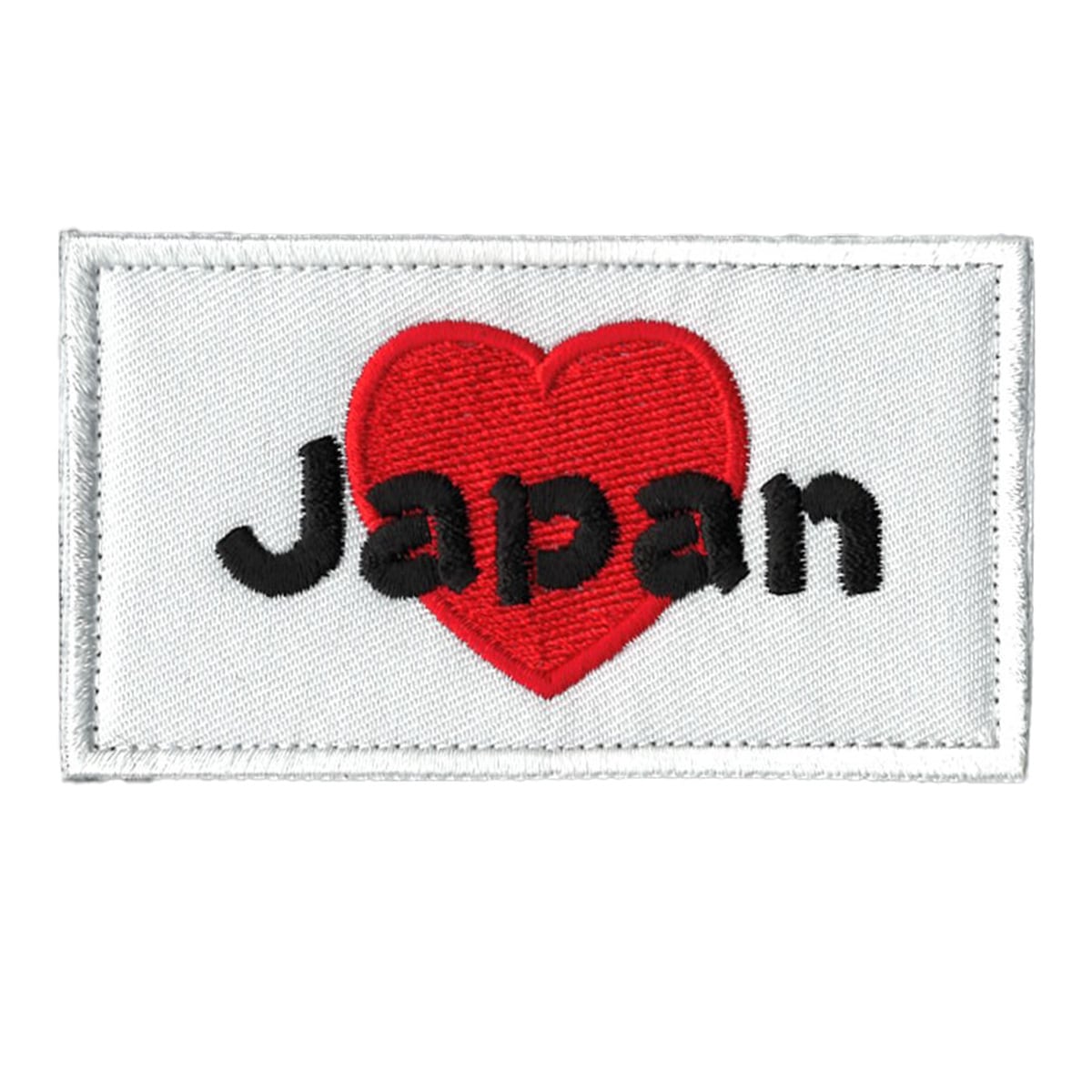 自衛隊グッズ 日の丸 ハート JAPAN JSDF ワッペン パッチ ベルクロ付