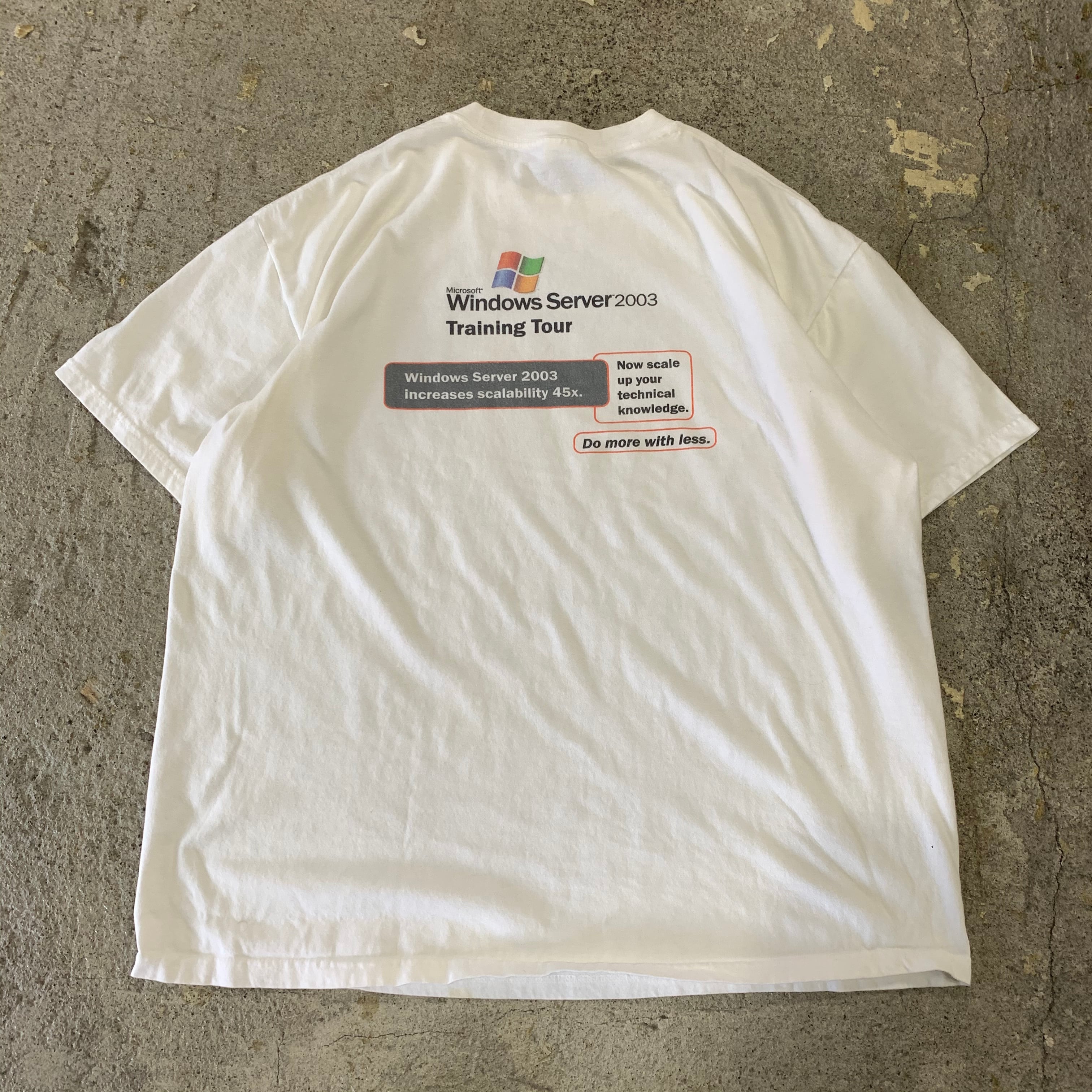 00s Microsoft Windows T-shirt | What’z up powered by BASE