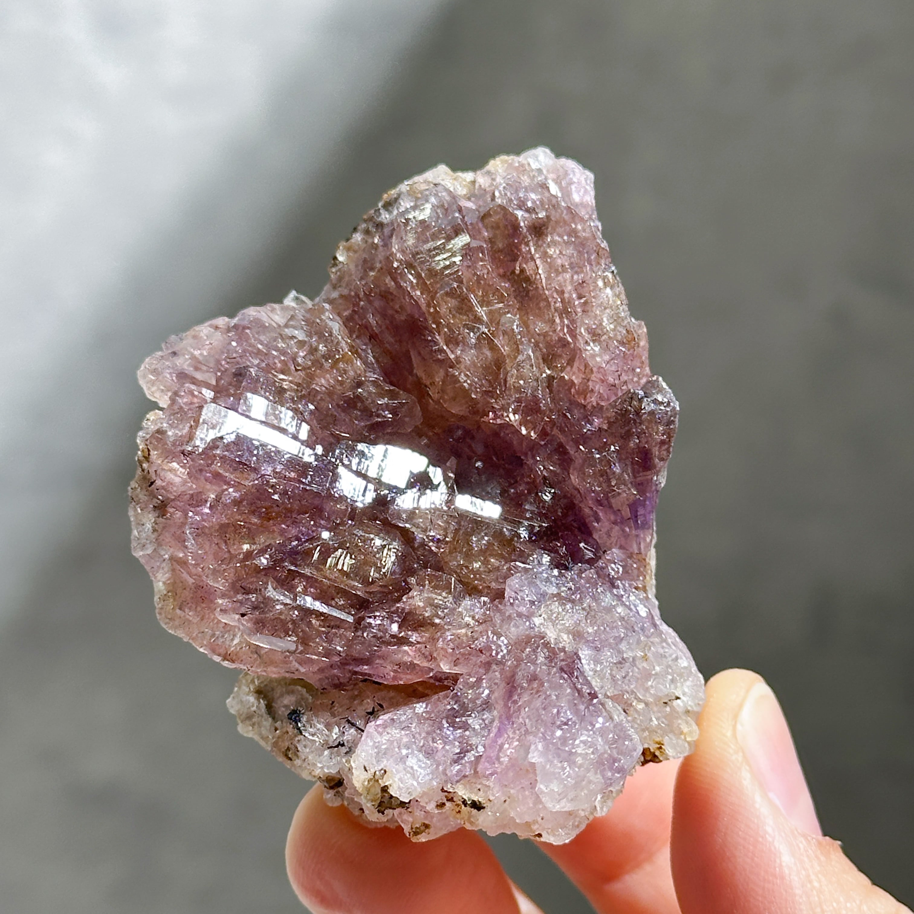 インド・カルール産アメジスト クラスター24◇ Amethyst ◇天然石
