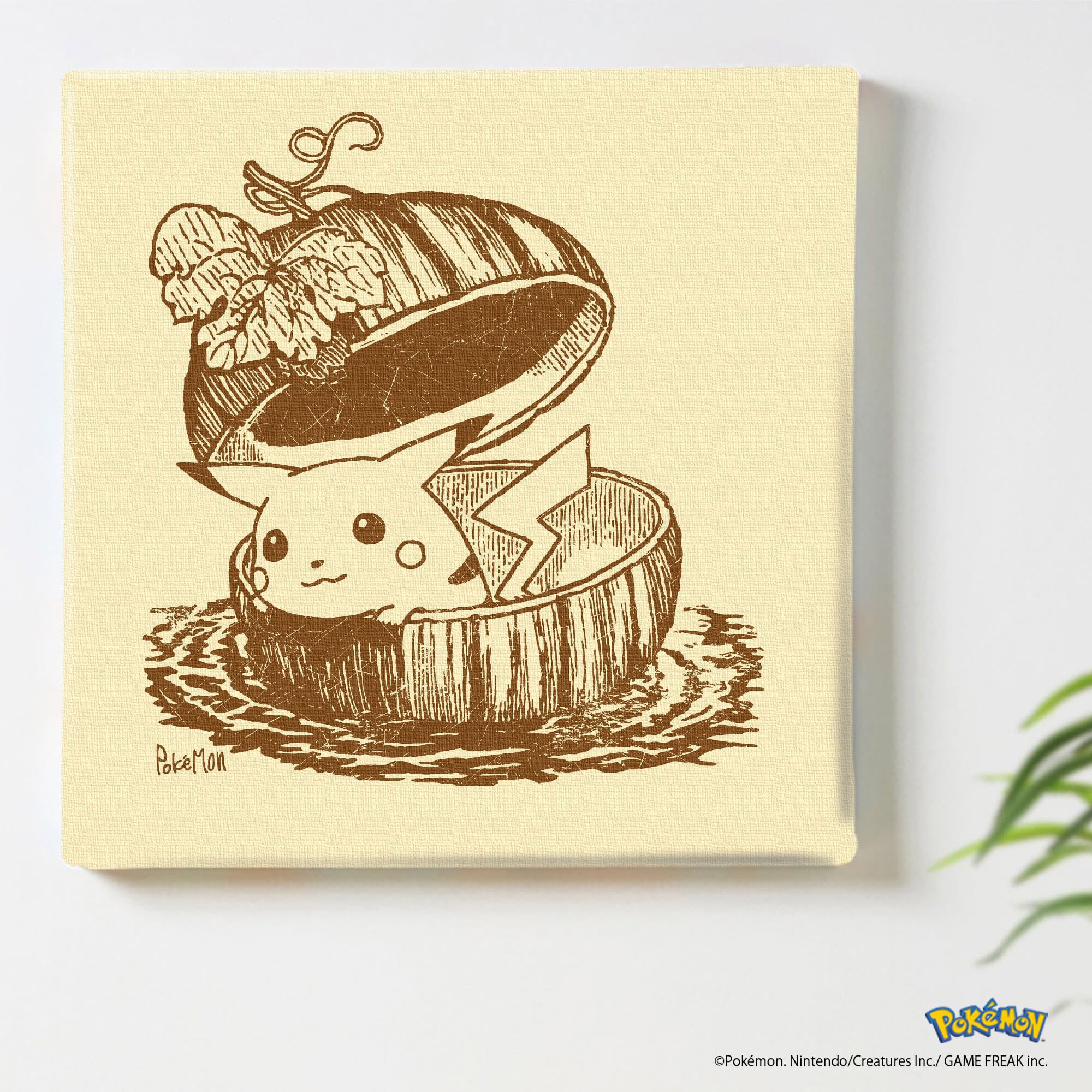 アートパネル ポケットモンスター ポケモン ピカチュウ 筆書き B17