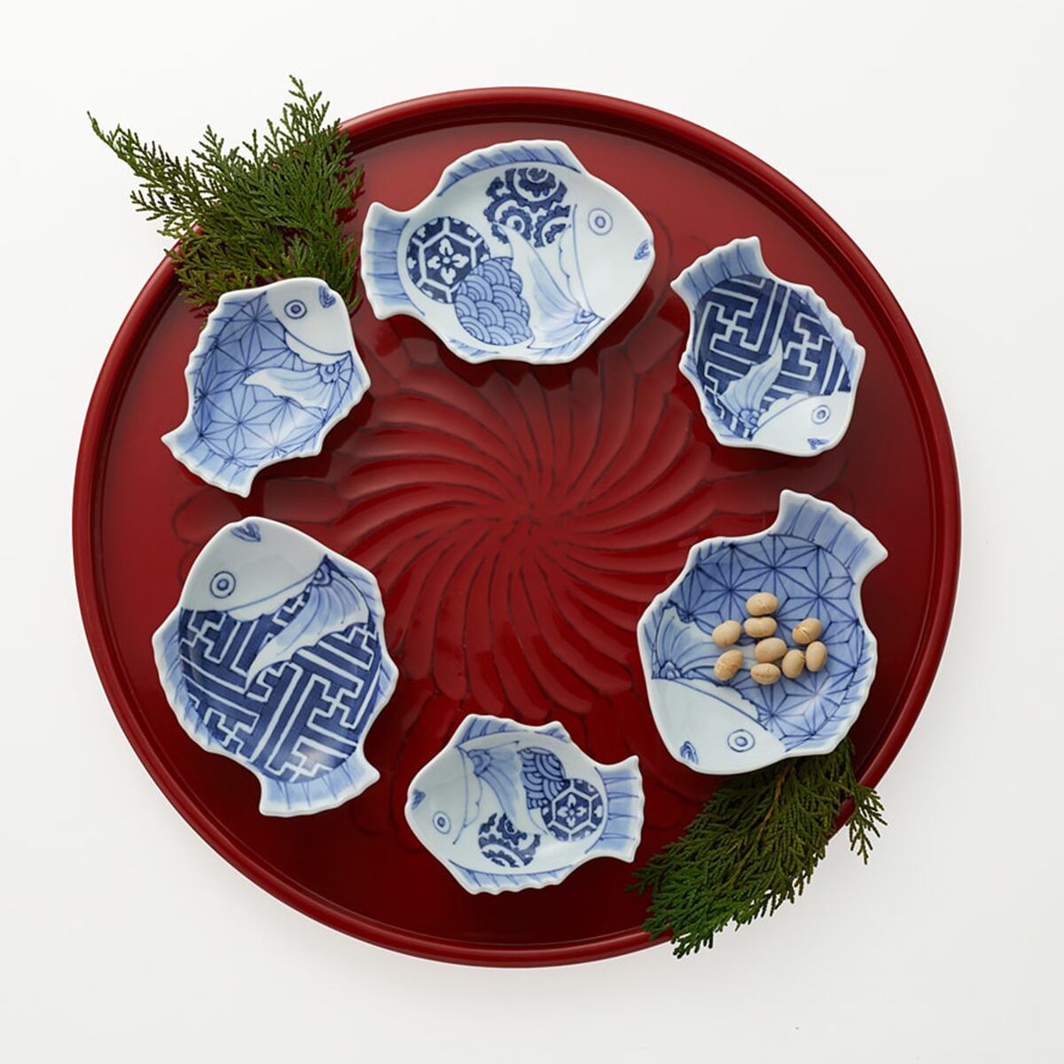 招福鯛 クラシック豆皿 丸文 | FORMLADY