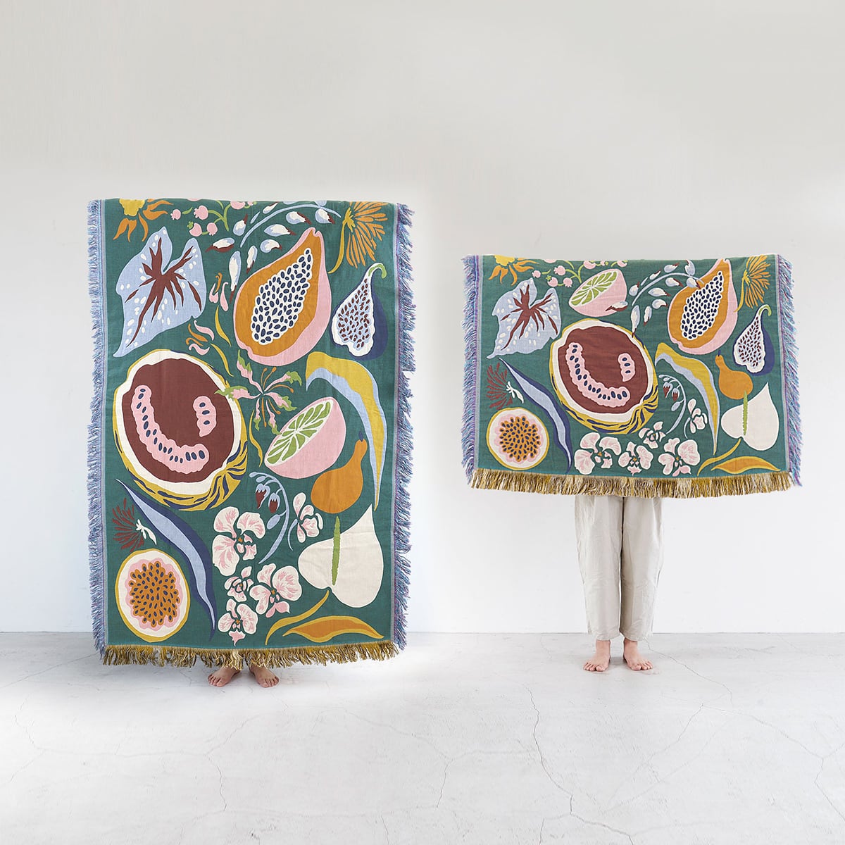 ハーフブランケット “エデンデダンス” | Rough since 2016