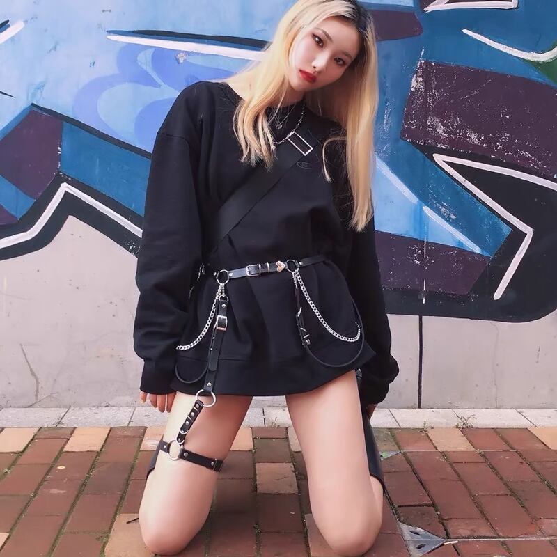 Accessories Leg Garter Cool アクセサリー ベルト 小物 ガーターベルト レッグガーター 足ベルト レッグリング チェーン オシャレ ロック ゴスロリ パンク セクシー かっこいい ブラック 大人 カジュアル コスチューム 衣装 フェス イベント Sea Sign Post Accessories Leg Garter Cool アクセサリー ベルト 小物 ガーターベルト レッグガーター 足ベルト レッグリング チェーン オシャレ ロック ゴスロリ パンク セクシー かっこいい ブラック 大人 カジュアル コスチューム 衣装 フェス イベント Sea Sign Post