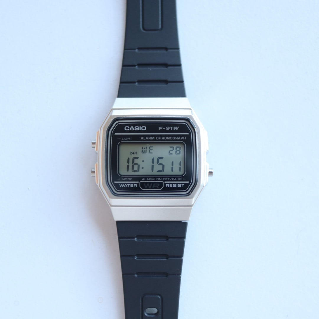 チープカシオ F-91WM-7AJH