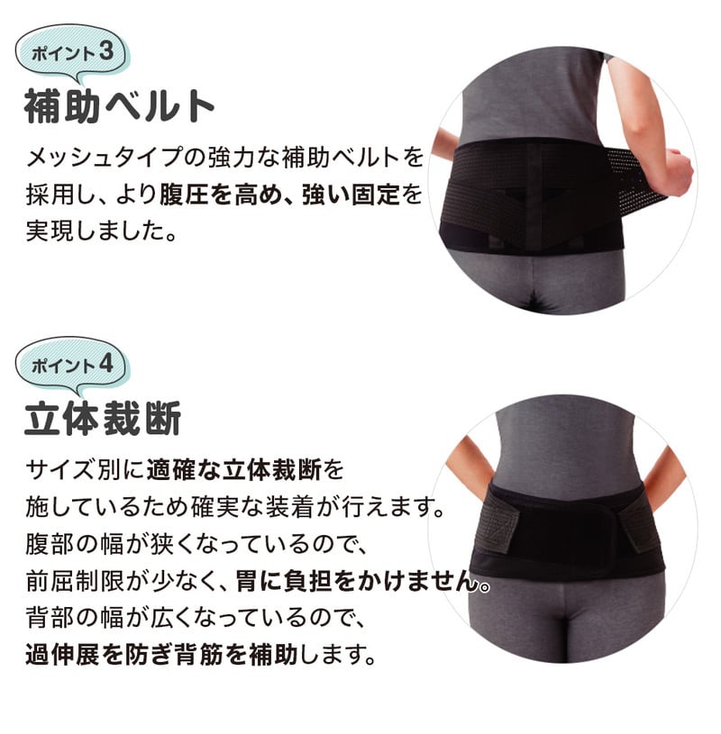 竹虎 ランバックソフト サポーター 医療用コルセット 腰部固定帯 腰痛