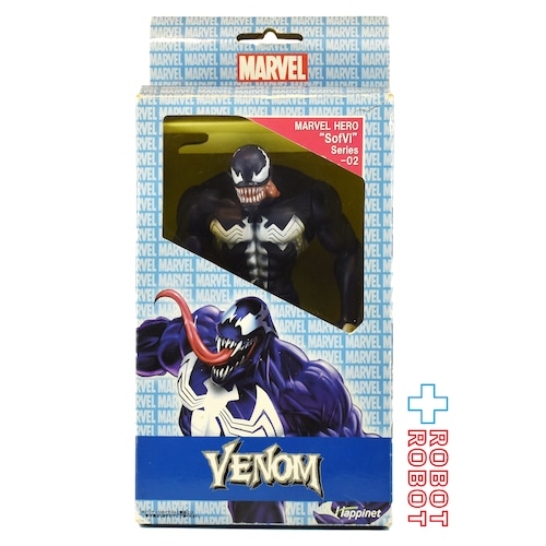 ハピネット マーベルヒーロー ソフビシリーズ 02 ベノム フィギュア 箱入