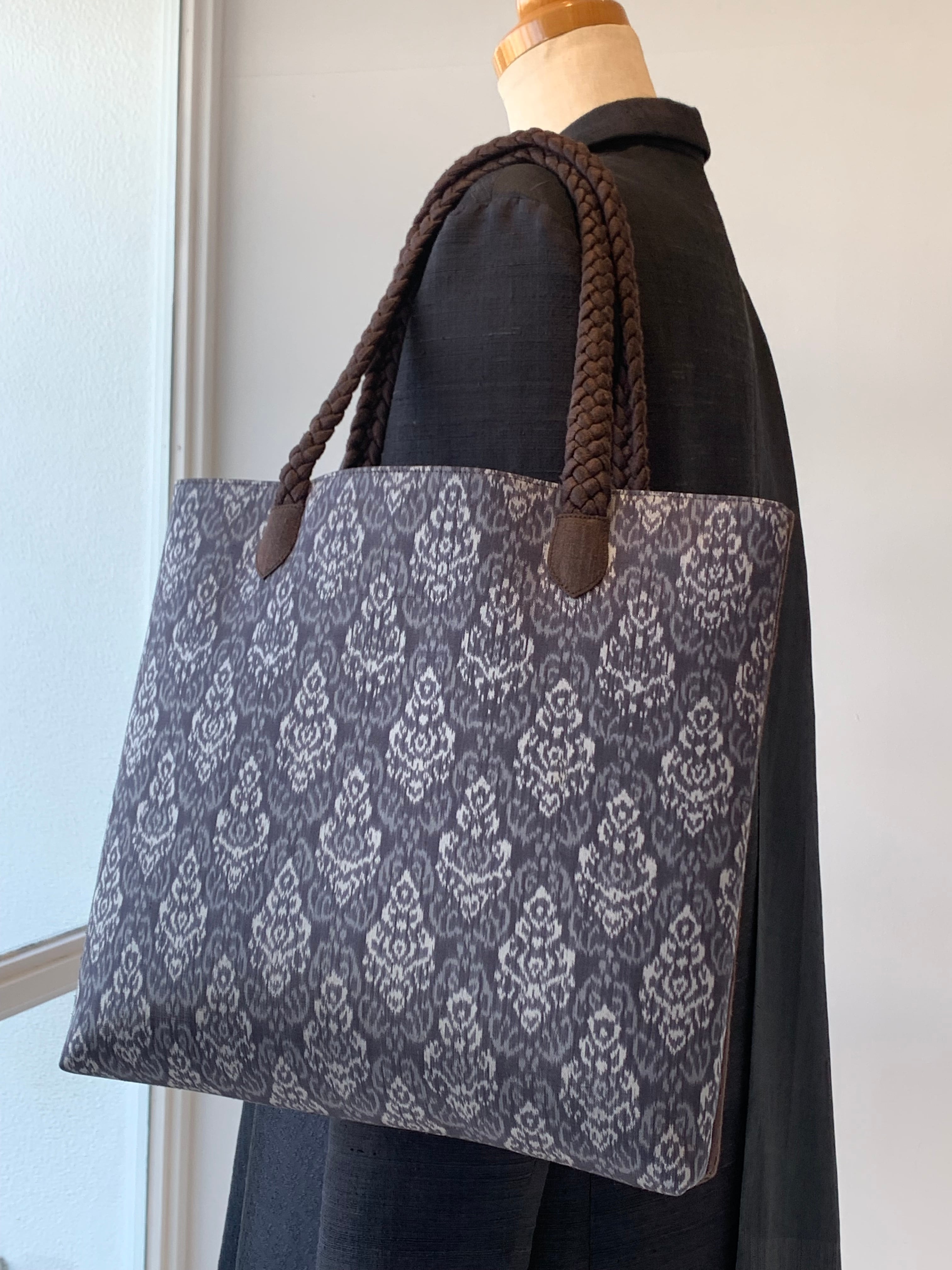 【新作】限定3個 絣バッグ シルクバッグ 軽いバッグ ソウタカンボジアシルク カンボジアシルク シルク