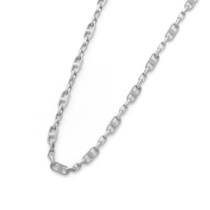 Round anker chain necklace (cne0068s)