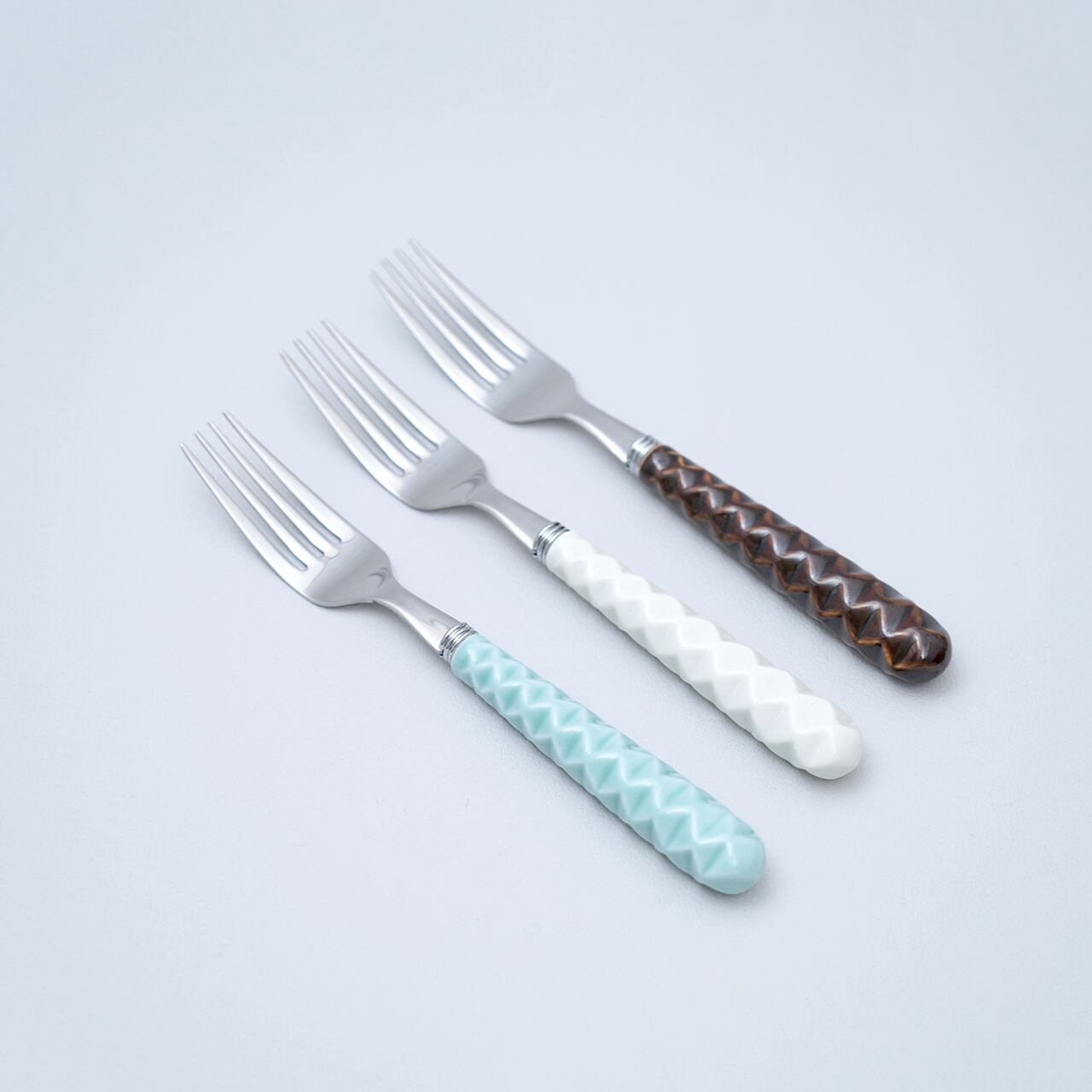 ディナーフォーク かくかく(3色)