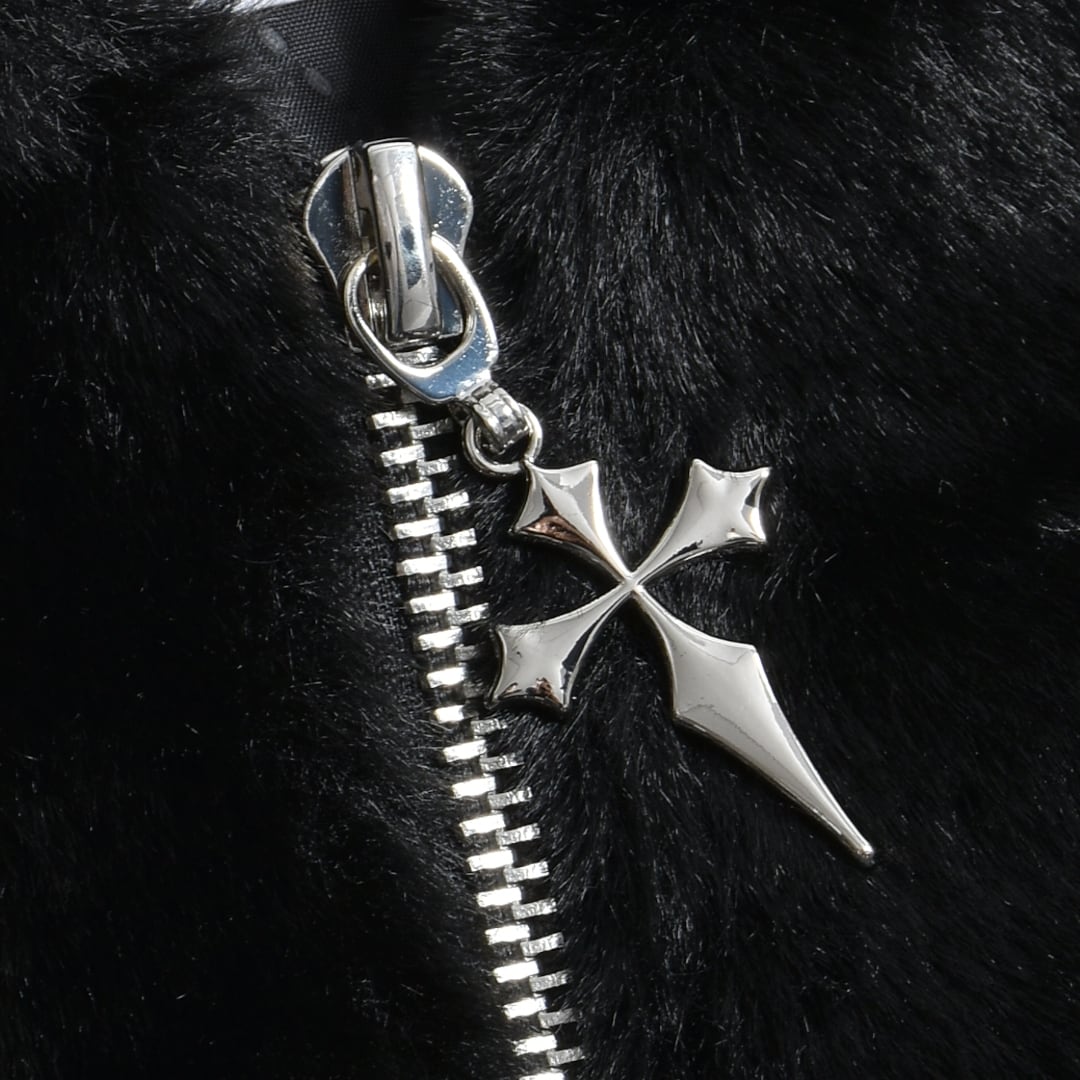 11/27新着】ウサ耳トライバルチェーンファーブルゾン | VOLCAN&APHRODITE