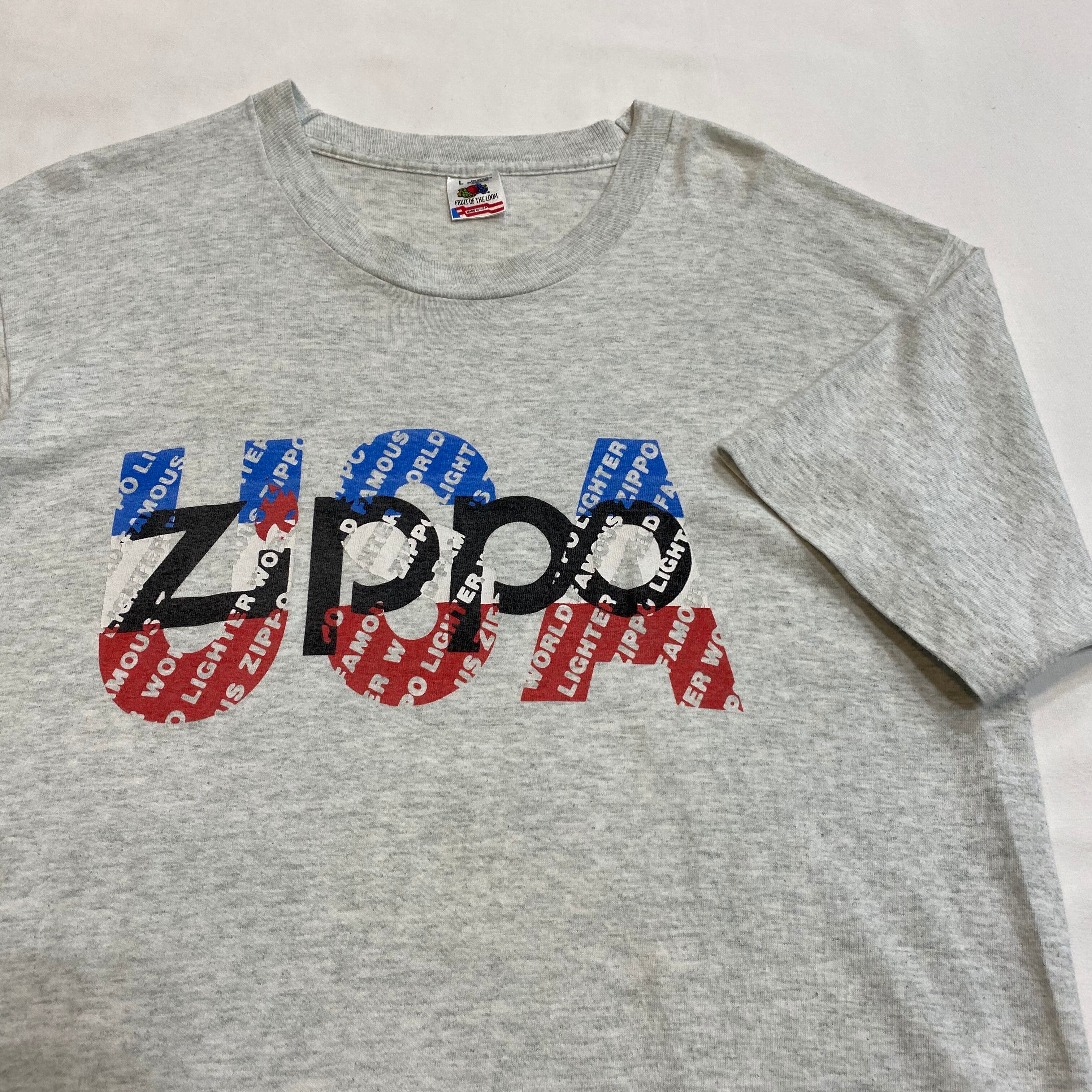 ZIPPO ジッポー FRUIT OF THE LOOM USA製 Tシャツ L